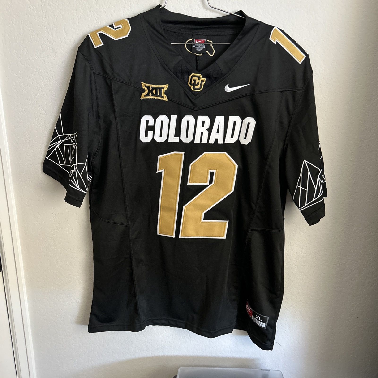 Travis Hunter Colorado Buffalo Football Jersey Extra Large XL Stitched