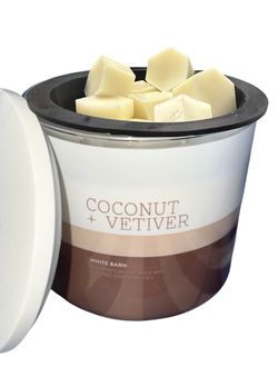 Wax Melts 4oz - Bath and Body Works - Coconut & Vetiver