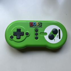 BOSS Big Oversized Super Shell Green Controller Cover for Nintendo Wii PDP