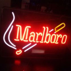 Neon Marlboro Sign 