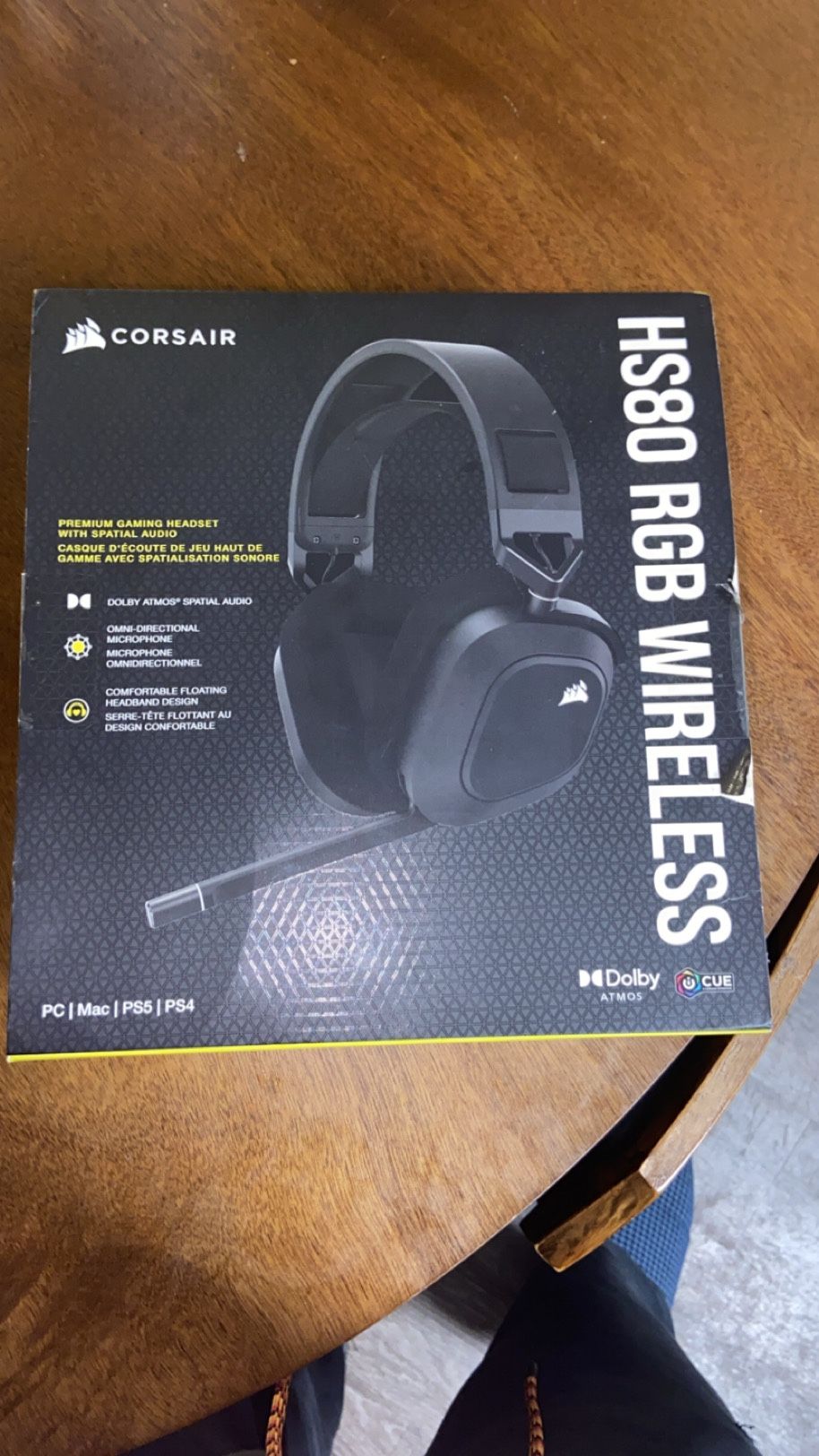 Corsair HS80 Wireless RGB Headset