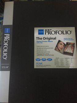 Itoya art profolio 11”x14” printer album