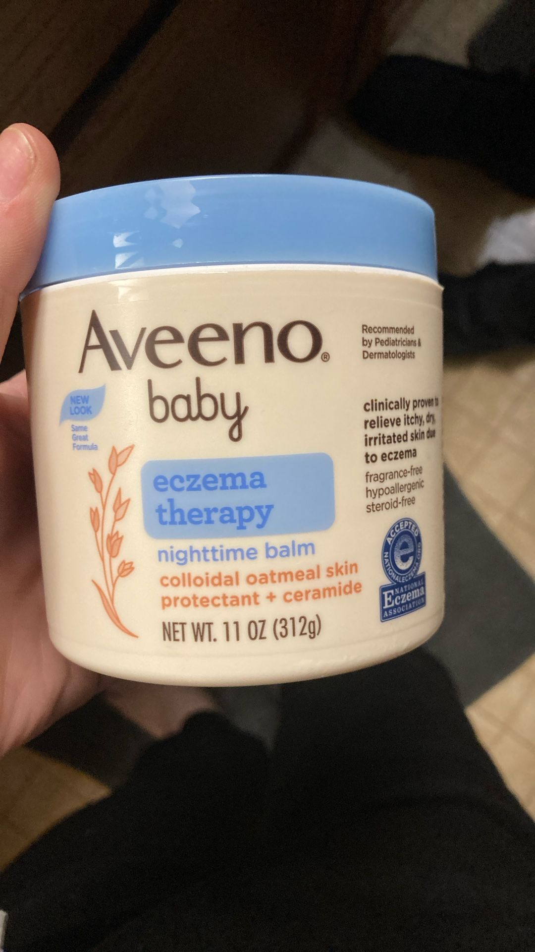 Aveeno Baby Nighttime Eczema Therapy Balm