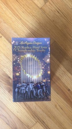 Dodgers World Series championship trophy 2025