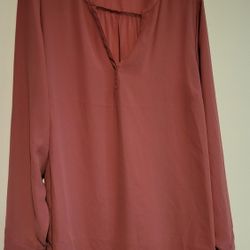 Torrid Size 2 Harper Pink Blouse