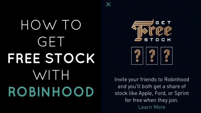 Free Stock through Robinhood