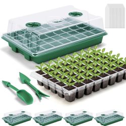 5 Pcks Seed Starter Mini Greenhouse