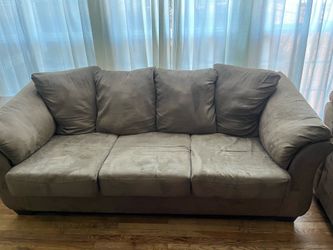 Brown couch