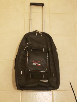 New Ogio carry on luggage with casters  22 x 14 x 9. Cost over $200.
