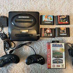 Sega Genesis + 10 Games (hablo Espanol)