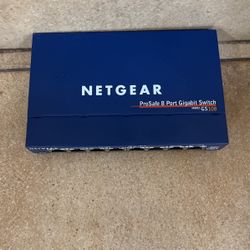 NETGEAR Prosate 8 Part Gigatit Swich Gs108v2