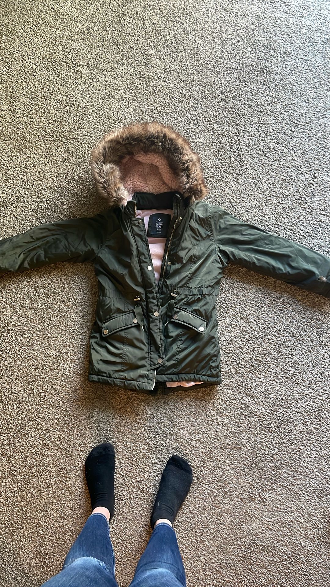 Girl 7/8 Winter Coat