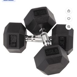 35 Lbs Dumbbells Set