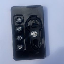 4 ~ MG Black Air Valve Caps 
