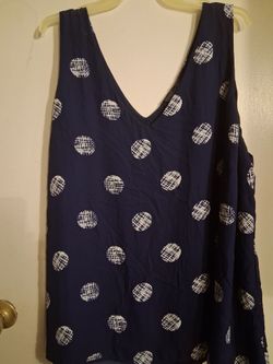 Navy Tank top