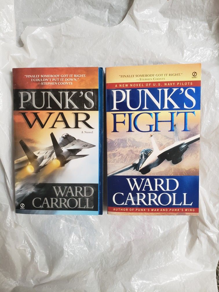 2 Paperback Books By Ward Carrol