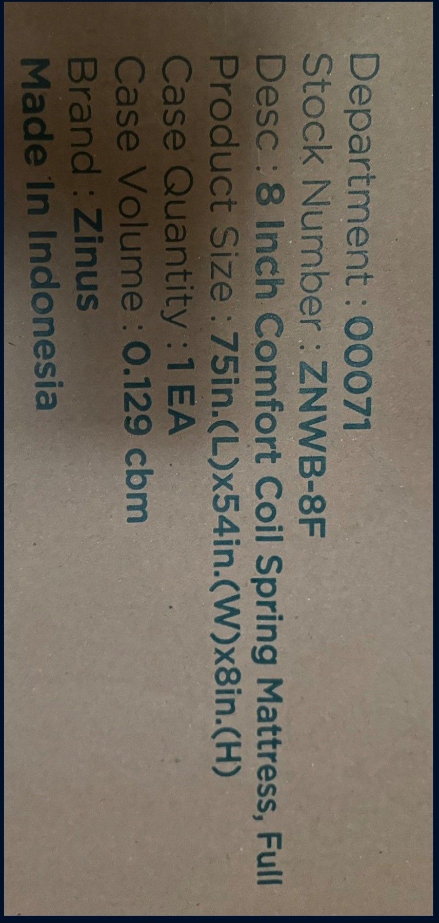 Full Mattress And Platform