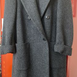 Long 100% Wool Coat