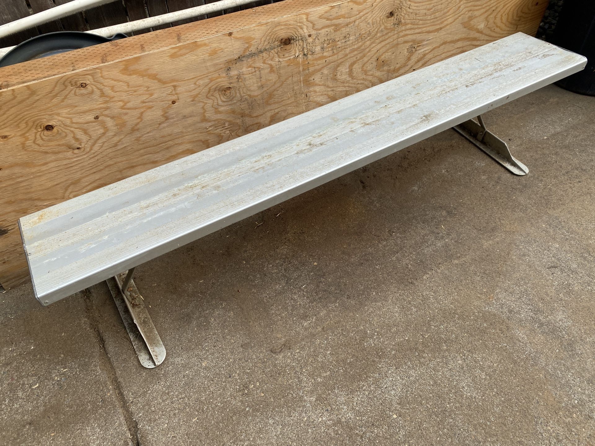 Bench From The Old Autsen Stadium 