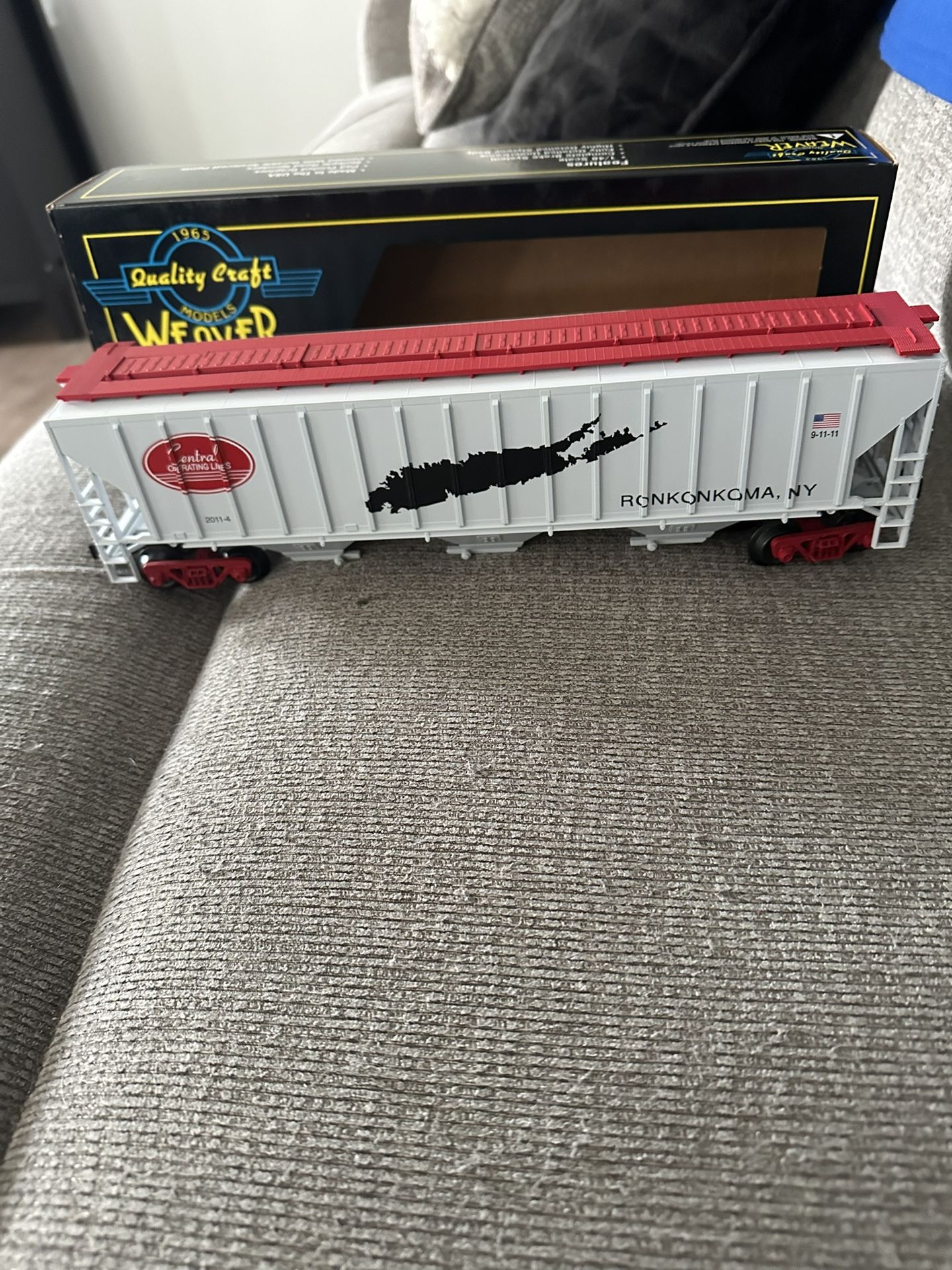 Weaver Central Operating Lines Club Car Ronkonkoma O Scale Train