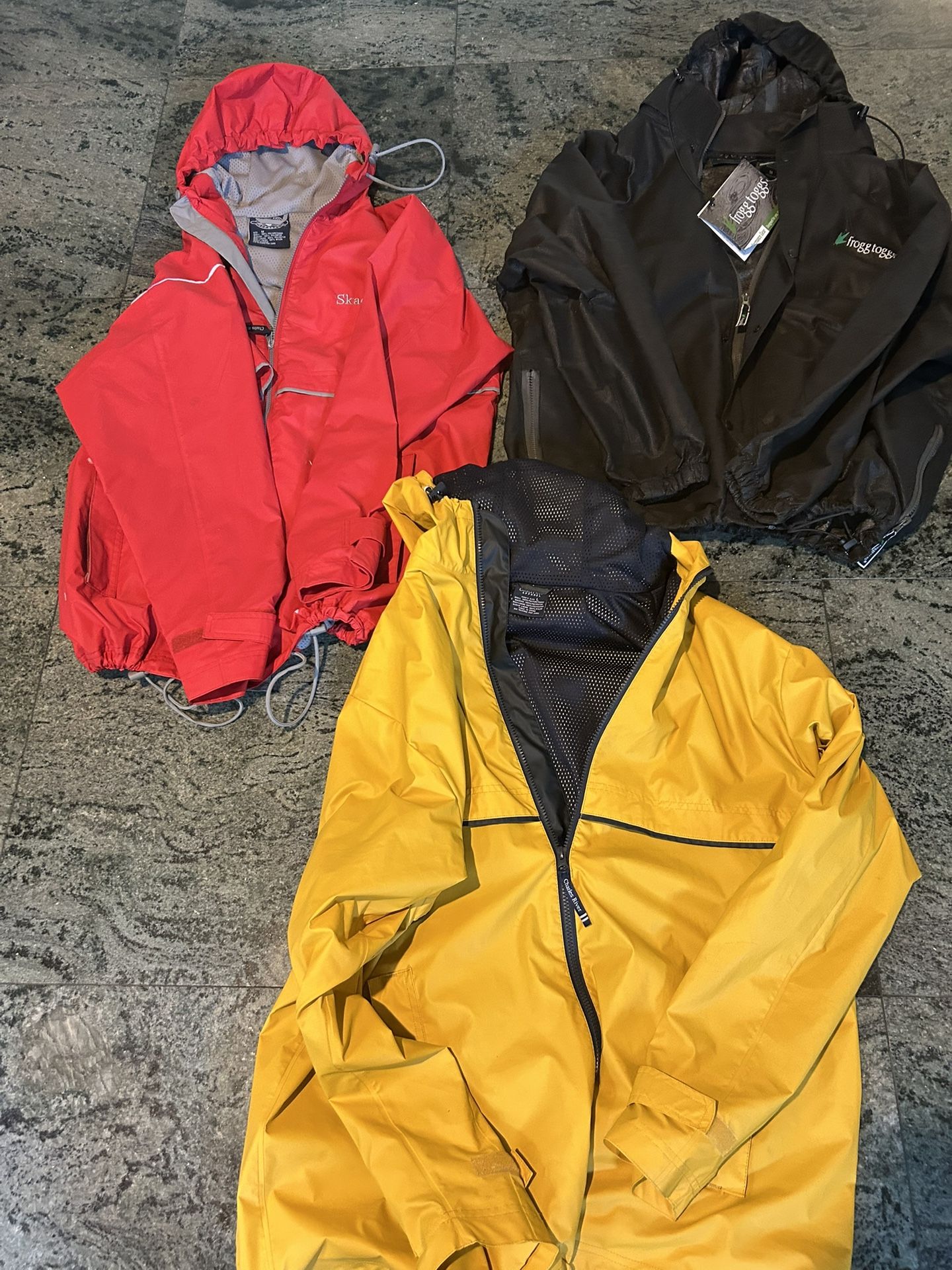 3 Rain Jackets