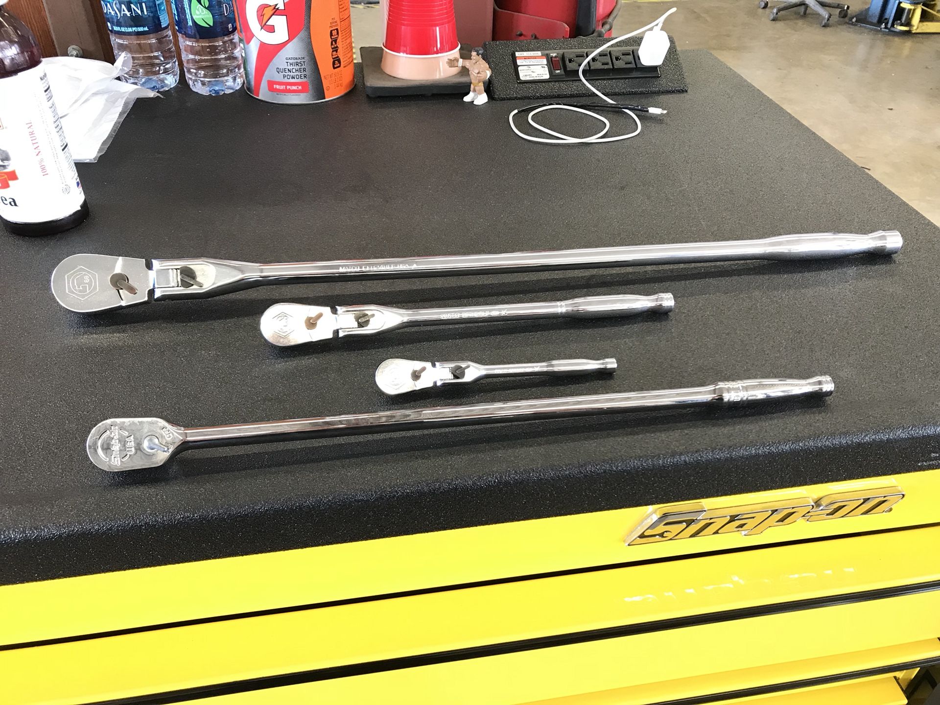 Matco Snap-on ratchets 1/2” 3/8” 1/4”