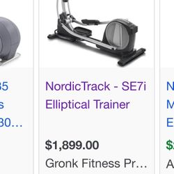 Nordictrack Elliptical Trainer