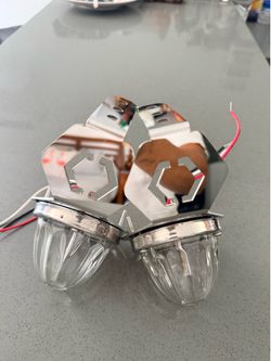 Watermelon lights with bracket mount