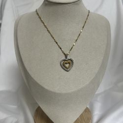 Necklaces Yellow Gold 14k. Heart
