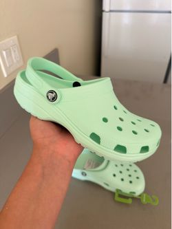 Brand New Crocs Mint Tint