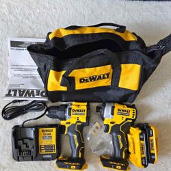 Dewalt 20 Volt Max Cordless Brushless Atomic combo kit