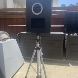 Photobooth Enclosure for Microsoft Surface Pro - w/ Logitech Webcam and LED Ringlight
