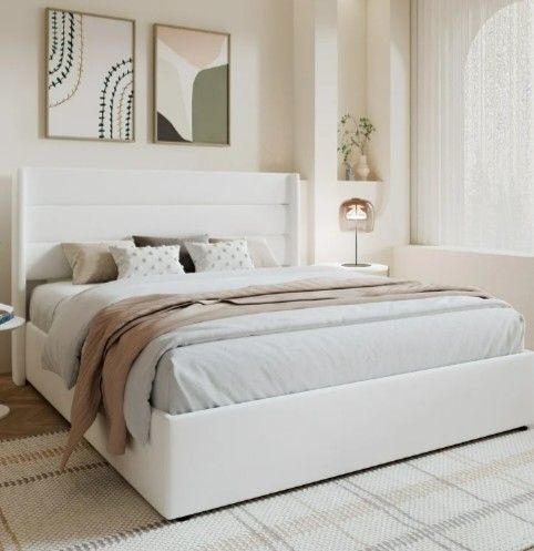 King Amolife Bed Mattress Included