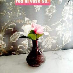 Red Vase 