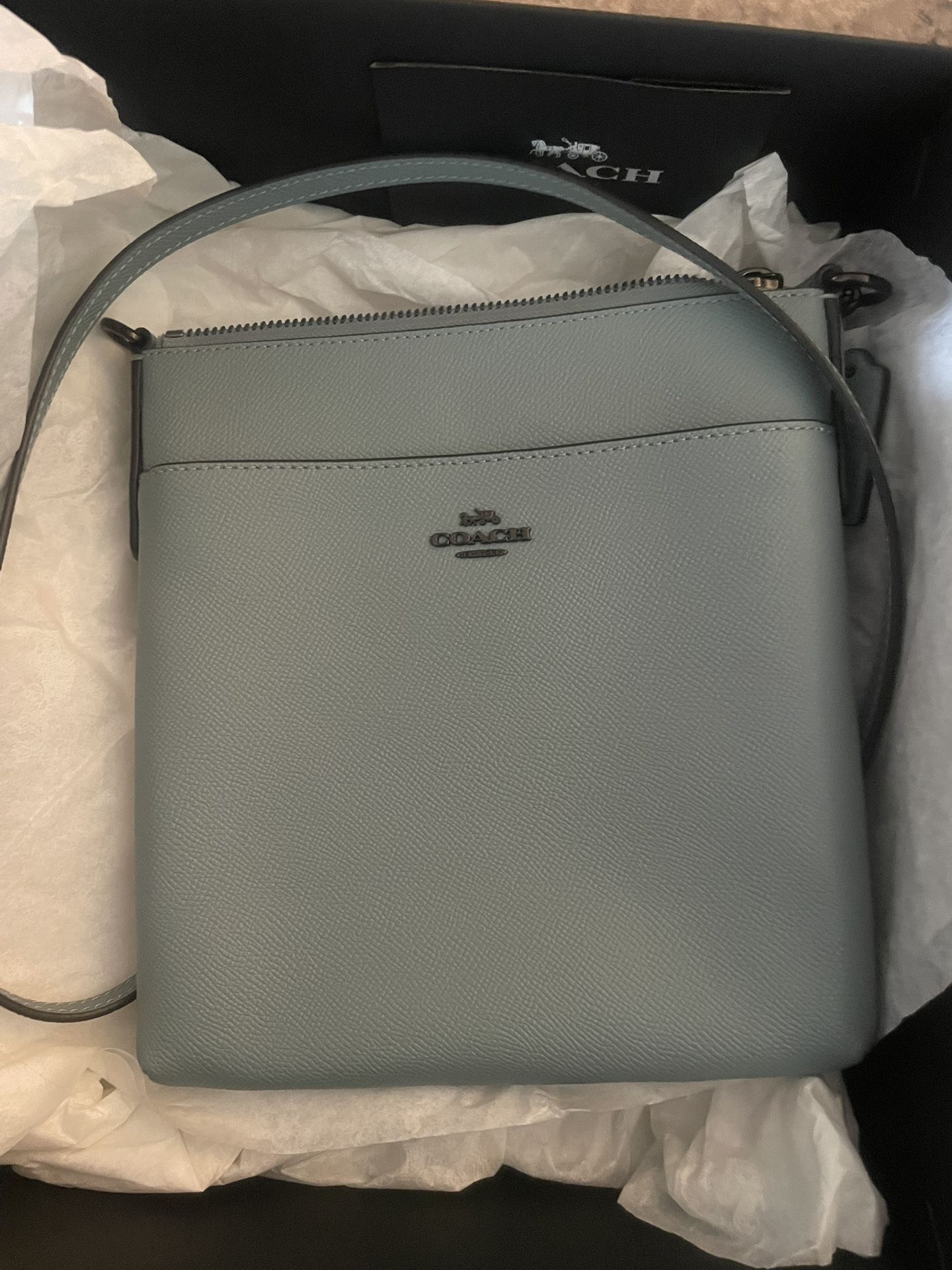 Coach Kitt Messenger Bag “Teal” 