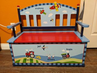 Toy Box Storage Bench