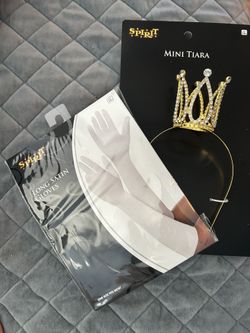 Halloween Crown And Gloves