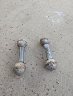 Vintage Dumbbells 10lb pair