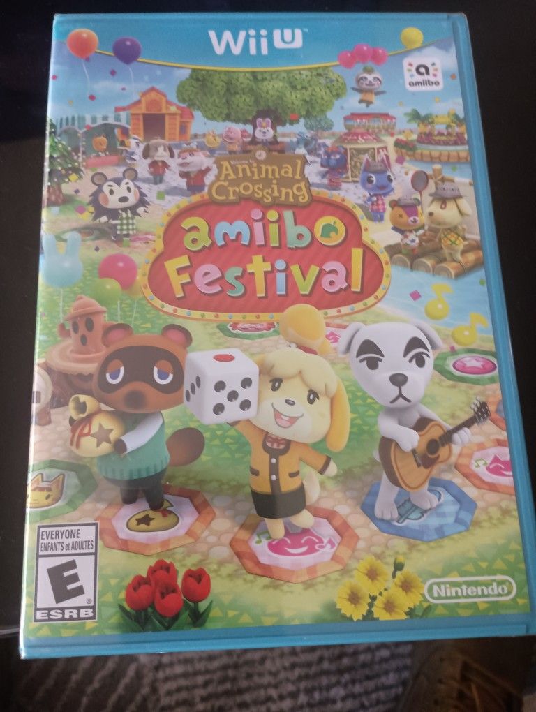 Wii U Animal Crossing Amiibo Festival ( Brand New)