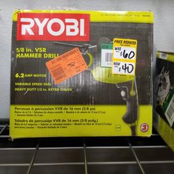 Ryobi Hammer drill 