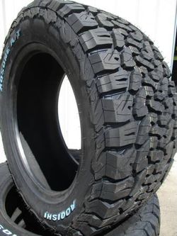 33x12.50R20 LT New Aoqishi Aqsone All Terrain Tires (BFG KO2