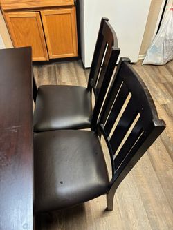 Dining table with 4 chairs