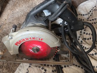 Porter-Cable Model 345 Heavy Duty Circular Saw + Qualide Carry Bag
