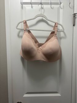 Worn once Torrid rose dust Lace wire free bra