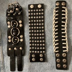 Leather Cuffs (All Genders) 