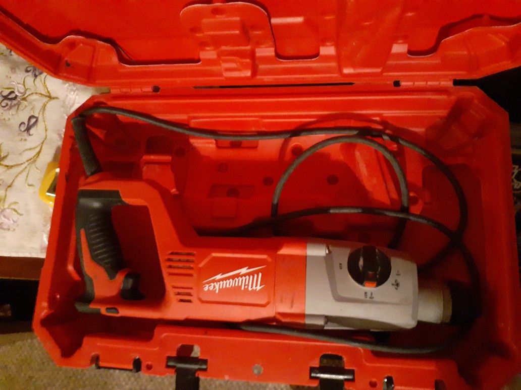 Like new Milwaukee sds plus rotary hammer