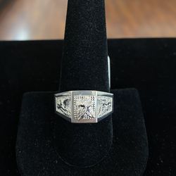 S925 Eagle Ring 
