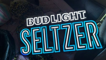 Bud light neon sign