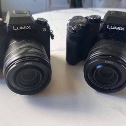 ($450 Each) Brand-New Panasonic LUMIX G7 + 45-150 f/4-5.6  DSLR Cameras