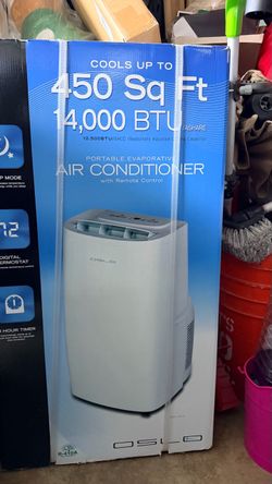 14000 btu portable air conditioner with window kit ac